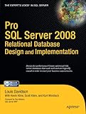 Pro Sql Server 2008 Relational Database Design And Implementation (Expert's Voice In Sql Server)